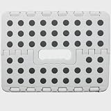 Armo Home Folding Stool Step Down Footstool White Carry Handle 150kg view 4