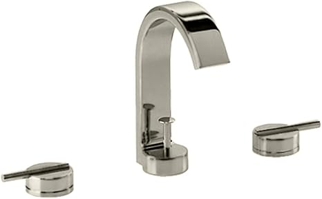 Jado 831003 144 Glance Widespread Lavatory Faucet Brushed Nickel