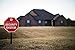 GE SmartHome Security Sign with Yard Stake and Window Decals, Home Protection Warning, Premises Protected by Security System, 45400