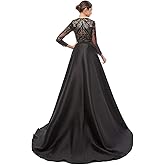Ikerenwedding Satin Detachable Train for Wedding Prom Party Dress Sweep-Train Overskirt