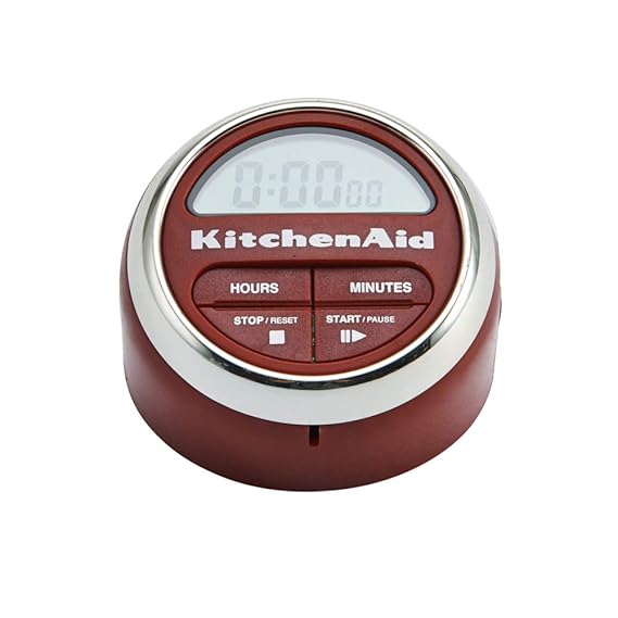 Kitchenaid Classic Digital Timer, Red Amazon.co.uk Kitchen & Home