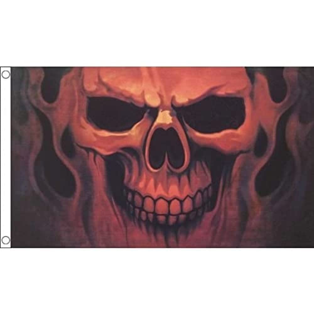 AZ FLAG - Skull Ghost Flag - 3x5 Ft - 100D Polyester Pirate Banner with Two Metal Grommets - Fade Resistant - Vivid Colors - 3' x 5' Feet - 150x90 Cm