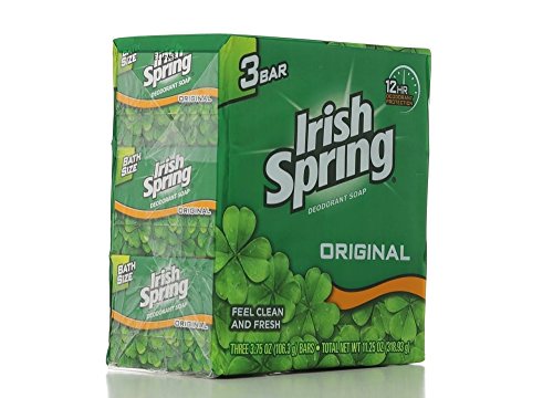 Irish Spring 3.75oz 3PK Original , Case of 36