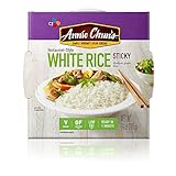 Annie Chun's Cooked White Sticky Rice, Gluten-Free, Vegan, Low Fat, Sushi Rice, 7.4-oz (Pack of 6)