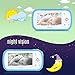 TENKER Video Baby Monitor with Camera and Audio, Baby Monitor with Night Vision, 4.3-Inch LCD Screen, 270°Pan-Tilt-Zoom, VOX, Lullaby, Two Way Talk, Temperature Detection, and Video Record (Blue-1)