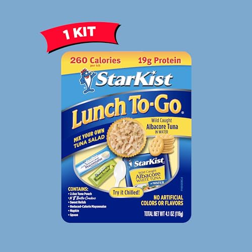 STARKIST LUNCH TO-GO ALBACORE MIX YOUR OWN TUNA SALAD – (POUCH) – (PACK OF 1)