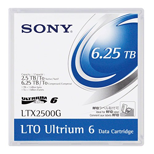 Sony LTO-6 Linear Tape Open 6.25TB 2.5 Cache 0.85-Inch Internal Bare Or OEM Drives LTX2500G