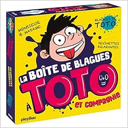 Amazon Fr Boite Quiz La Boite De Blagues Toto Et Compagnie Livres