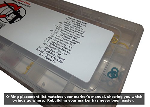 Smart Parts ION - Color Coded 5X Box Oring Rebuild Kit