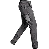 Cycorld Men's 7-Pocket Hiking Pants - Lightweight Quick-Dry Water-Resistant Stretch for Travel Camping Fishing