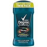 Degree Men Dry Protection Antiperspirant Extreme Blast 2.7 oz, 2 Pack