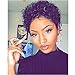 Yviann Short Afro Curly Wigs Synthetic Short kinky Wigs for Women Black Tight Curly Wigs