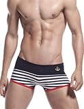 SEOBEAN Mens Hipster Panties Sexy Trunk Boxer Brief Underwear 2158
