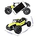 Fistone RC Car 2.4G High Speed Racing Cars 1:16 Iron Radio Control Monster Truck Rock Off-Road Vehicle Buggy Hobby Electronic Game Toys Model (Yellow)