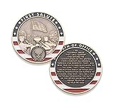 Air Force First Salute Challenge Coin - United States Air Force Challenge Coin - Amazing US Air Force Military Coin - Designed by Military Veterans!