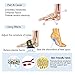 Arch Support Bandage Brace Adjustable Strap Snug Fit Cushions for Men Women, Pain Relief of Plantar Fasciitis, High Arches, Heel Spurs, One Size Fits All, A Pair