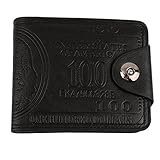 Dolland Men PU Leather Wallet Retro US Dollar Credit Card Holder Bag