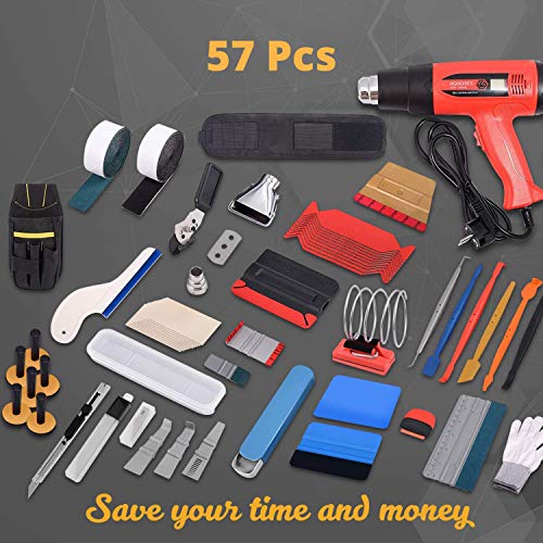 Complete Vinyl Wrap Tool Kit 57 Pcs Car Wrapping Kit Vinyl Wrap