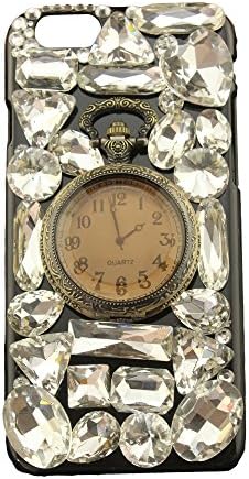 3d Crystal Rhinestone Clock Samsung Galaxy Note4 Case Bling Gemstone Luxury Galaxy Note4 Case