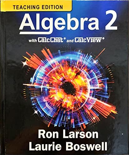 Algebra 2, w/ CalcChat and CalcView, c.2022, 9781644328668