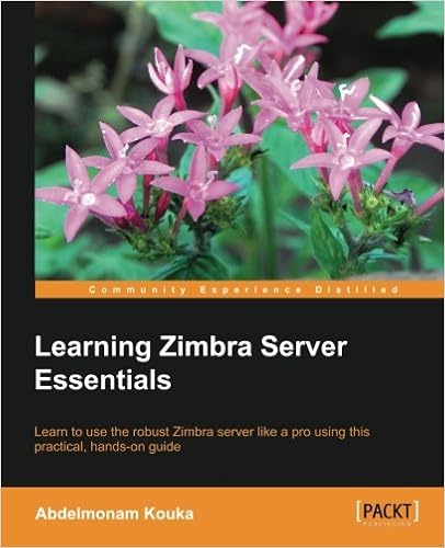 Learning Zimbra Server Essentials Learning Zimbra Server Essentials