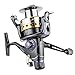 FYSHFLYER Freshwater Spinning Reel Interchangeable Left/Right Handle; Double Soft Knobs; Metal Spool 9BB+1RB Perfect Carp Fishing Reel + 1 Spare Plastic Spool
