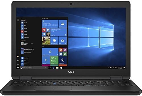Latitude 5580 Quad-Core i5 7440HQ 15.6" FHD (1920x1080) 8G 256G SSD Nvidia 940MX W10 Pro 6M WRTY - Dell 15 5000 Business Laptop