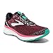 Brooks Womens Ghost 11 Running Shoe - Black/Pink/Aqua - B - 9.0