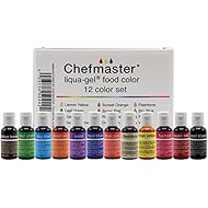 Chefmaster Liqua-Gel Starter Set of 12