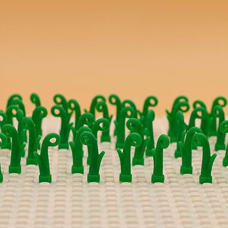 Amazon ベストチョイス製品 30ピース シティビルディングブロック ミニツリープラント 海草 Diyハウス おもちゃ マインクラフト互換 レゴイングリー シティアクセサリー 卸売 ブロック おもちゃ