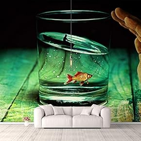 Wall Murals for Bedroom Fantasy View Mystery Collage Removable Wallpaper Peel and Stick Wall Stickers - 66x96 inches