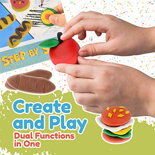 Little Chubby One Create Your Own Food Erasers DIY Clay Craft Kit