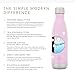 Simple Modern Stainless Steel Vacuum Insulated Double-Walled Wave Bottle, 17oz - Blush, WV-17-BR
