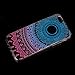 iPhone SE / 5S / 5 Case, A-store Mint Mandala Totem Series Hybrid TPU Soft Back Cover Protective Case for iPhone SE / 5S / 5
