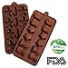 4 Pack Chocolate Silicone Mold, Candy Mold, Chocolate Cake Decoration, Jelly, Fudge, Christmas-themed Chocolate Candy Mold