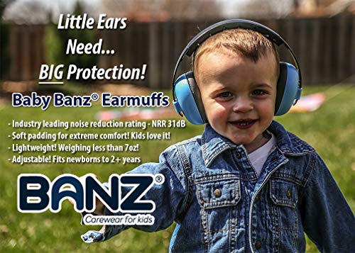 image for Baby BANZ Earmuffs Infant Hearing Protection Ages 0-2 Years The Best E