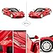 RASTAR Ferrari Toy Car, 1:24 RC Ferrari LaFerrari Model Car for Kids - Red, Random Frequency