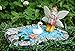 Miniature Fairy Garden Glass (Blue)