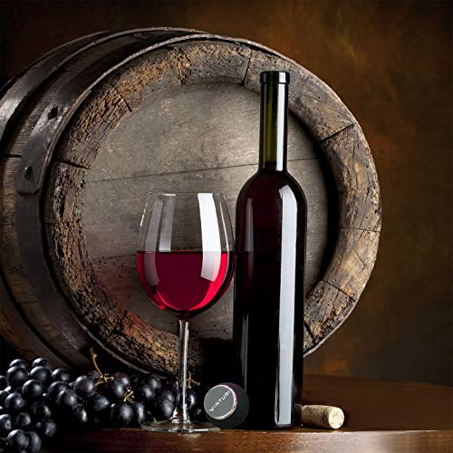 Vinturi V9041 Attractive and Durable Soft-grip Wine Foil Cutter for Wine Bottles, Black