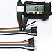 Haitronic Unique 2 in 1 alligator clip to dupont wire 10pin 20cm male, crocodile clip to jumper wire 10pin 20cm female for test lead Arduino/Raspberry pi/Orange pi/Makey Makey/BBC micro: bit