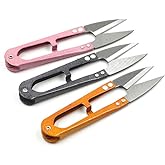 MUUZLL 3 Pack 4.1Inch Bonsai Pruning Scissors, Bud And Leaves Trimmer Yarn Thread Cutter Snips Trimming Supplies, Garden Plan