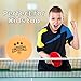 SwissSpin Ping Pong Paddle Set - Kit of 4 Premium Table Tennis Rackets with 8 Pro Tournament ITTF Ping Pong Balls - Includes Portable Storage Case