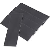 Glarks 5Pcs 2" x 6" Welding Coupons, 1/8" Thick 11 Gauge Mild Steel Welding Kit Welding Steel Plate DIY Welding Cuboid Coupons Weld Training and Practice Steel Suitable for MIG TIG Arc (2" x 6")