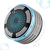 Gracety Ultra Portable Wireless Bluetooth Speakers V4.0 with Waterproof IP67. HD Sound and Bass for iPhone iPod iPad Phones - Gray