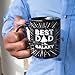 Seven20 Star Wars Fathers Day Coffee Mug - Darth Vader Best Dad in the Galaxy Ceramic Mug - 11 oz