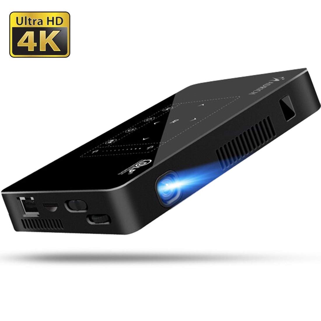 春先取りの Ios Android タブレット Windows ゲーム機 Dvdプレイヤー等接続可能 16g 最大0インチ画面 ホームシアター モバイルプロジェクター 自動台形補正 ウルトラhd対応 4k 150ansi 2400 ルーメン Dlp 小型 プロジェクター プロジェクター 19年モデル Adrich