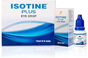 ISOTINE PLUS EYE DROP Ayurvedic with No Side Effects (10ml X 6 vials)