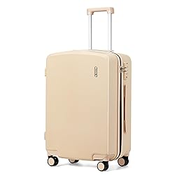 Hanke Luggage 24 Inch Checked Luggage with Spinner