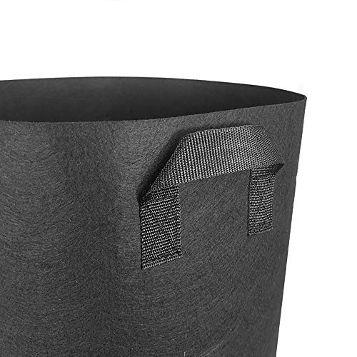 aeepd 7 Gallon Plant Vegetable Grow Bags with Handles 5 Pack Garden Planter Container for Tomato Potato Carrot Air Plant