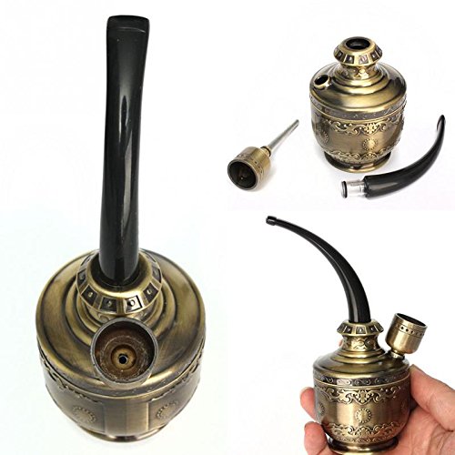 TOSHUN 1PCS N Metal Water Smoking Shisha Cigarette Holder Pipe